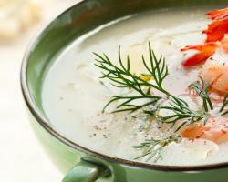 Суп из морепродуктов - рецепт