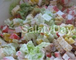 Полезные салаты, свойства и рецепты